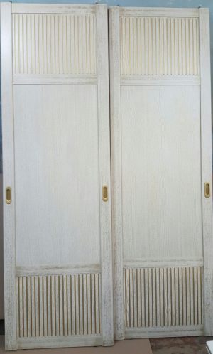 Двери для шкафа купе с фрезеровкой Братск
